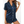 Women’s Striped Cropped Shirt + Shorts Pajama Set