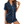 Women’s Striped Cropped Shirt + Shorts Pajama Set - Pyjamas