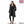 Womens Wool Blend Faux Fur Trim Midi Coat - UK 10/EU 38/US